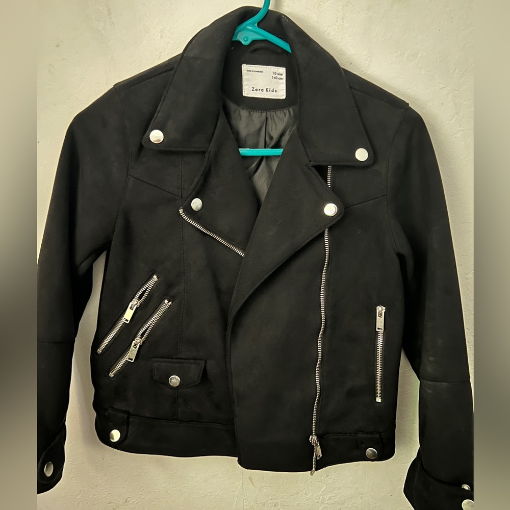 Zara girls Moto jacket